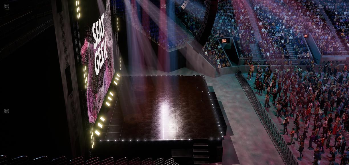 UBS Arena - Section Pitch Book Suite 34 Seat View