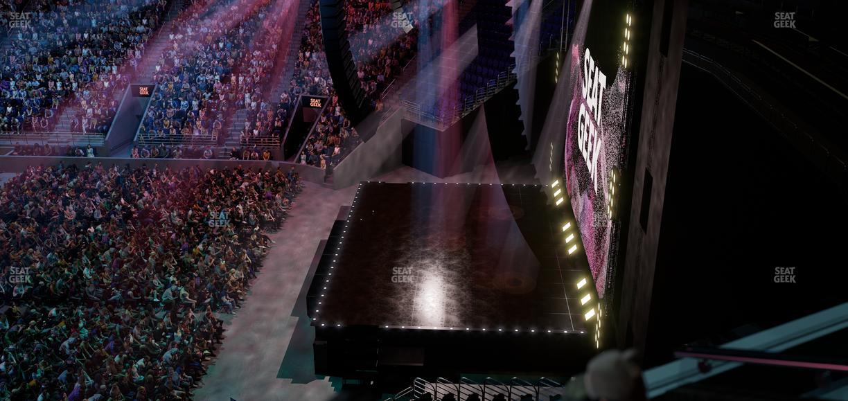 UBS Arena - Section Pitch Book Suite 4 Seat View