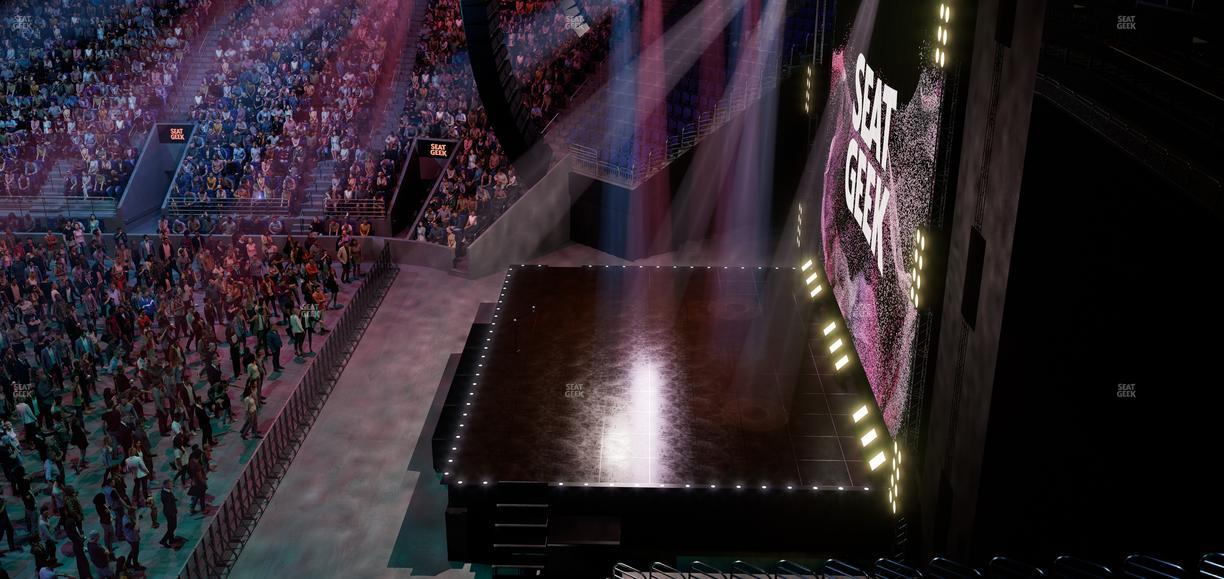 UBS Arena - Section Pitch Book Suite 4 Seat View
