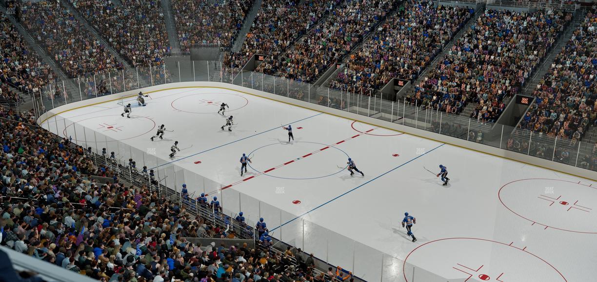 UBS Arena - Section Pitch Book Suite 5 Seat View