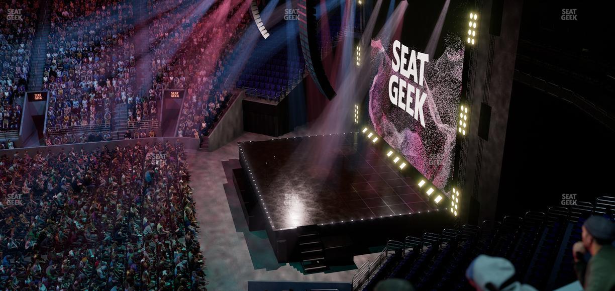 UBS Arena - Section Pitch Book Suite 7 Seat View