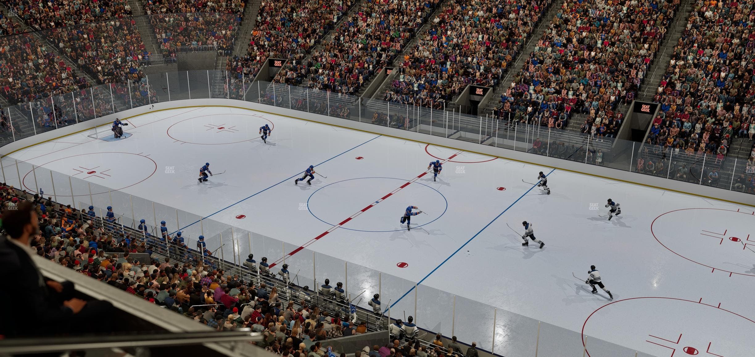 UBS Arena - Section Pitch Book Suite 7 Seat View