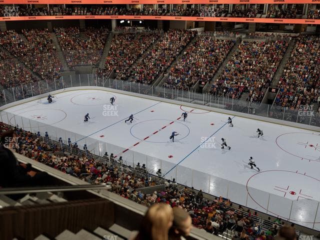 UBS Arena - Section Pitch Book Suite 7 Seat View
