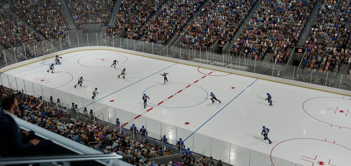 UBS Arena - Section Pitch Book Suite 7 Seat View