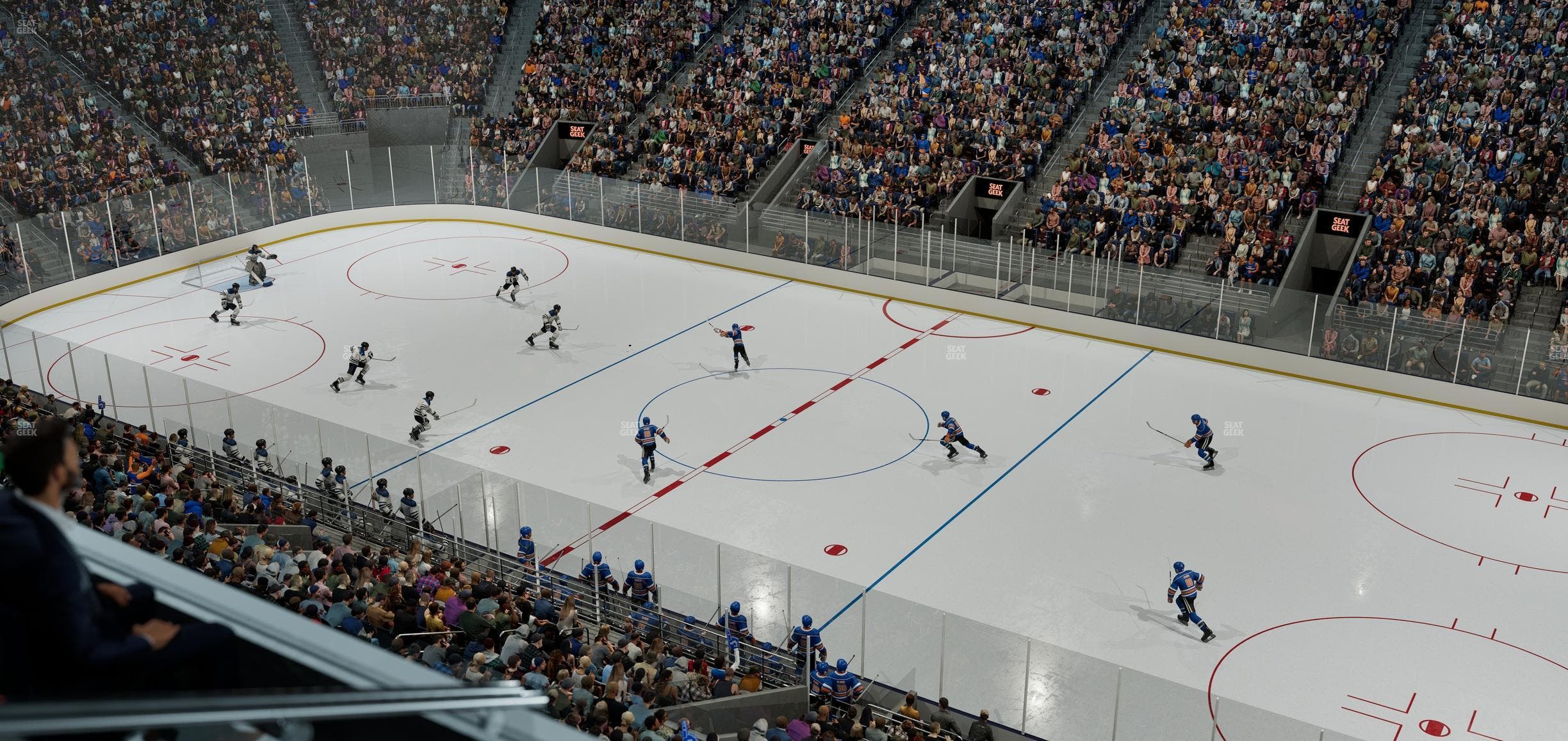 UBS Arena - Section Pitch Book Suite 7 Seat View