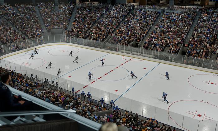 UBS Arena - Section Pitch Book Suite 7 Seat View