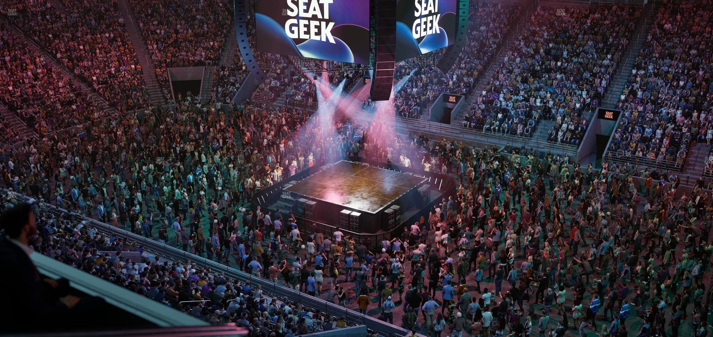 UBS Arena - Section Pitch Book Suite 7 Seat View