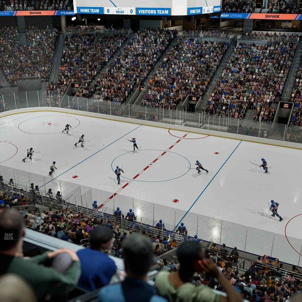 UBS Arena - Section Pitch Book Suite 8 Seat View