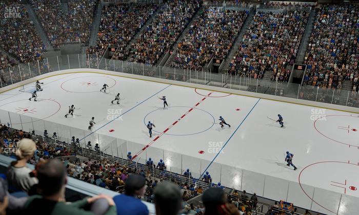 UBS Arena - Section Pitch Book Suite 8 Seat View