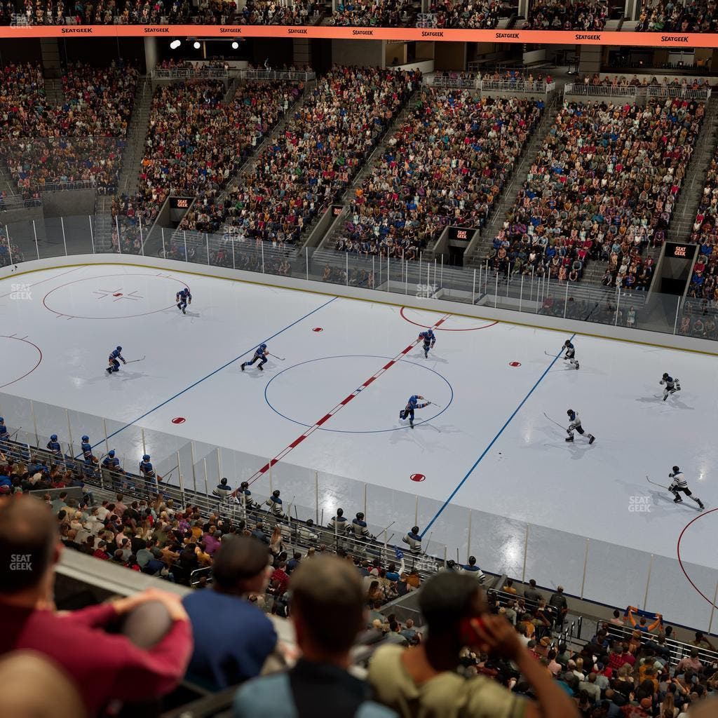 UBS Arena - Section Pitch Book Suite 8 Seat View