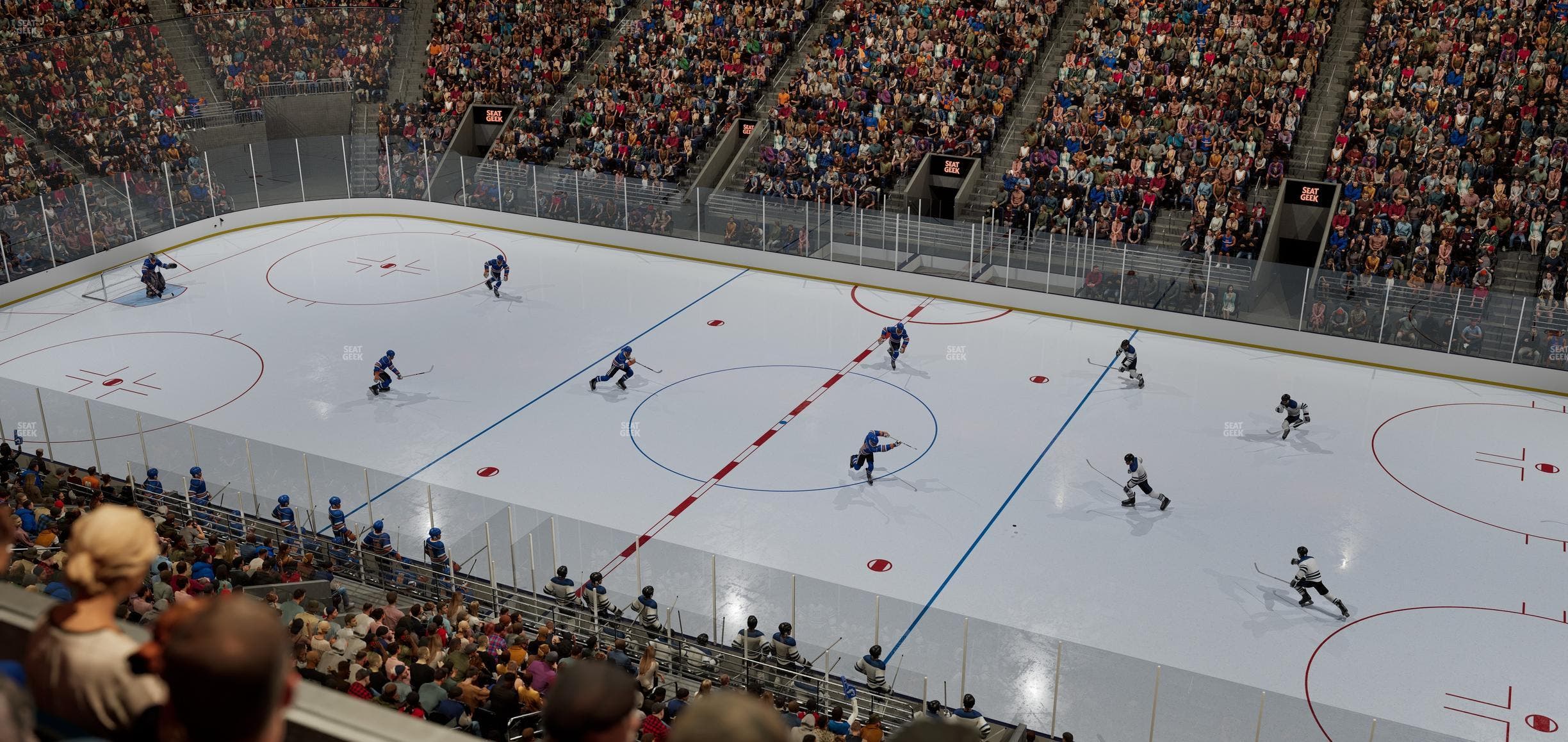 UBS Arena - Section Pitch Book Suite 8 Seat View