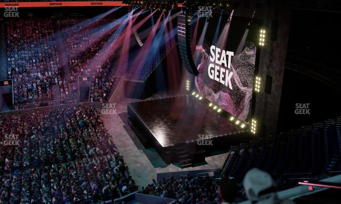 UBS Arena - Section Pitch Book Suite 8 Seat View