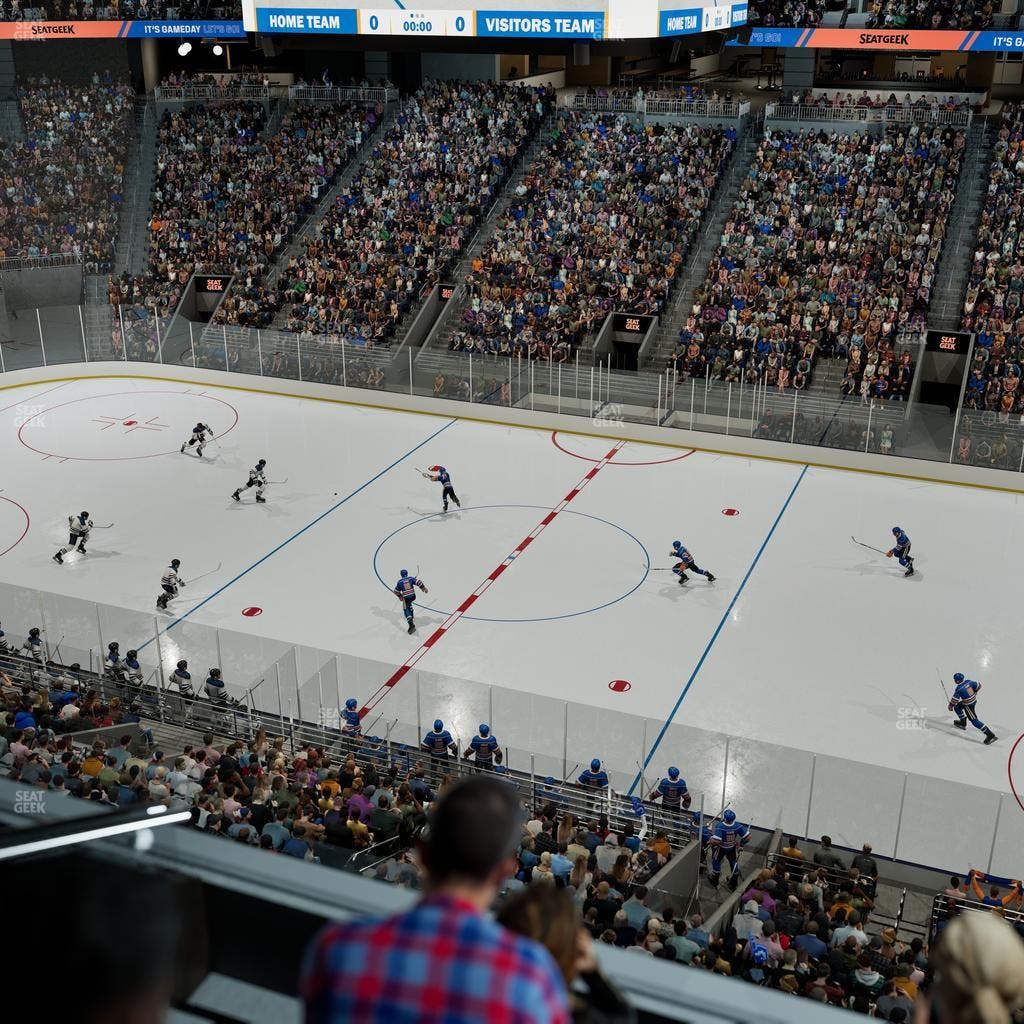 UBS Arena - Section Pitch Book Suite 9 Seat View