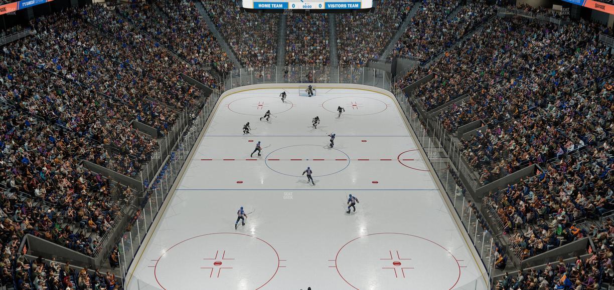 UBS Arena - Section The Tailgate Srto Seat View