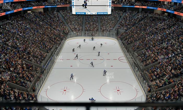 UBS Arena - Section The Tailgate Srto Seat View