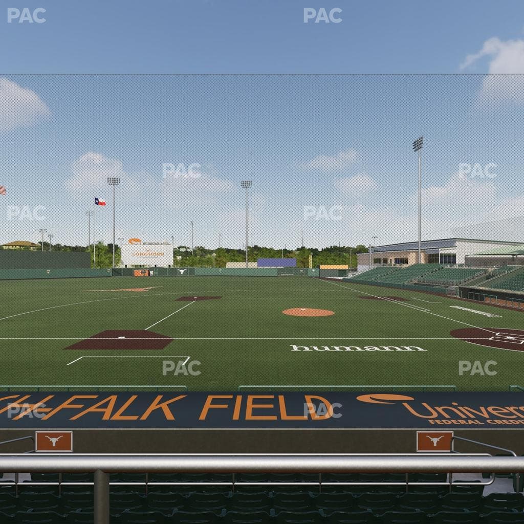UFCU Disch-Falk Field - Section 10 Seat View