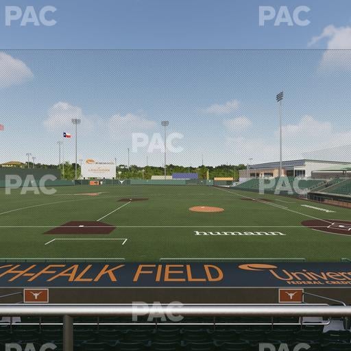 UFCU Disch-Falk Field - Section 10 Seat View