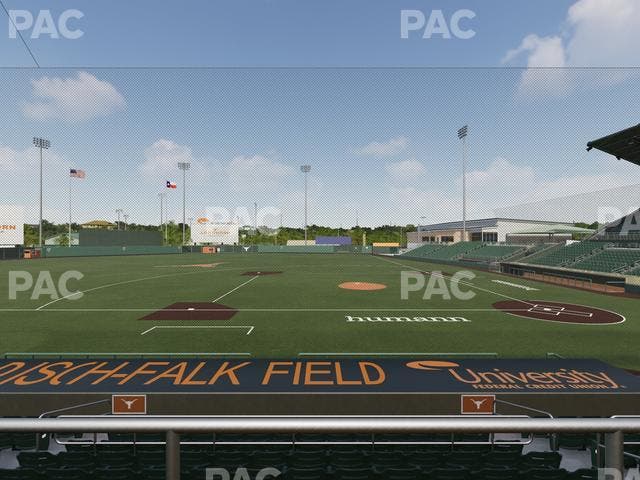 UFCU Disch-Falk Field - Section 10 Seat View