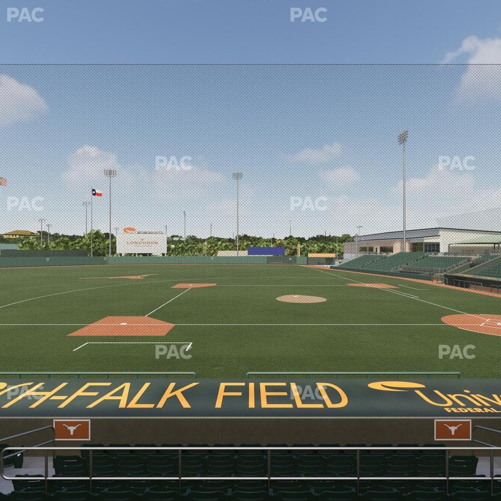 UFCU Disch-Falk Field - Section 10 Seat View