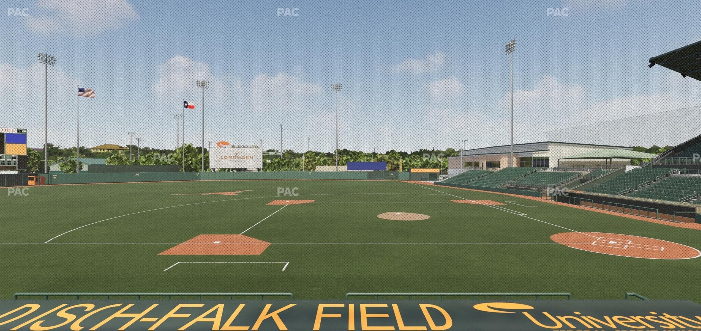 UFCU Disch-Falk Field - Section 10 Seat View