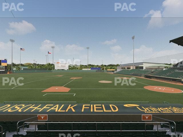 UFCU Disch-Falk Field - Section 10 Seat View UFCU Disch-Falk Field - Section 10 Seat View