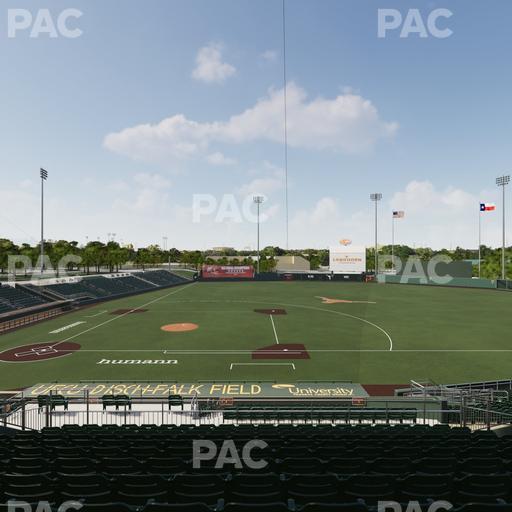 UFCU Disch-Falk Field - Section 101 Seat View