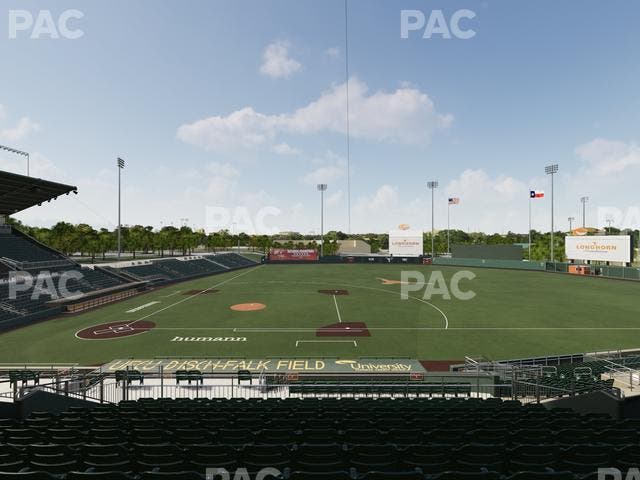 UFCU Disch-Falk Field - Section 101 Seat View