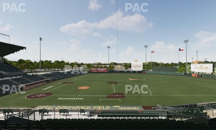 UFCU Disch-Falk Field - Section 101 Seat View