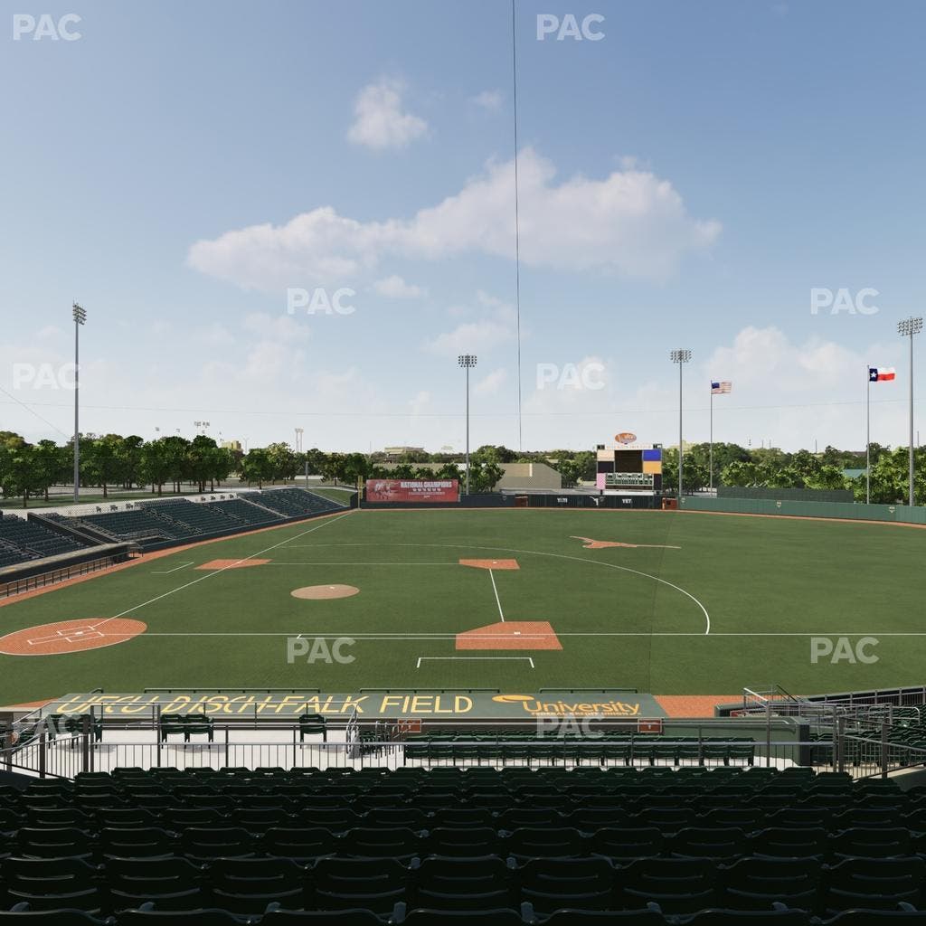 UFCU Disch-Falk Field - Section 101 Seat View