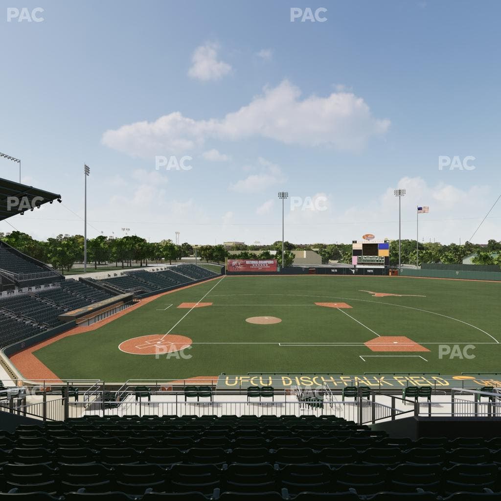 UFCU Disch-Falk Field - Section 102 Seat View