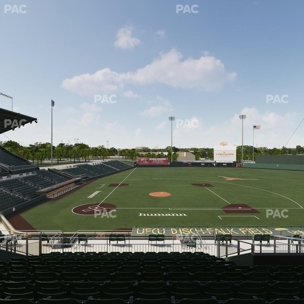 UFCU Disch-Falk Field - Section 102 Seat View