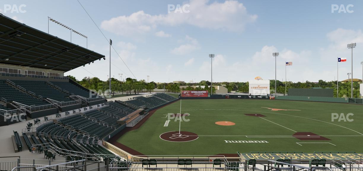 UFCU Disch-Falk Field - Section 103 Seat View