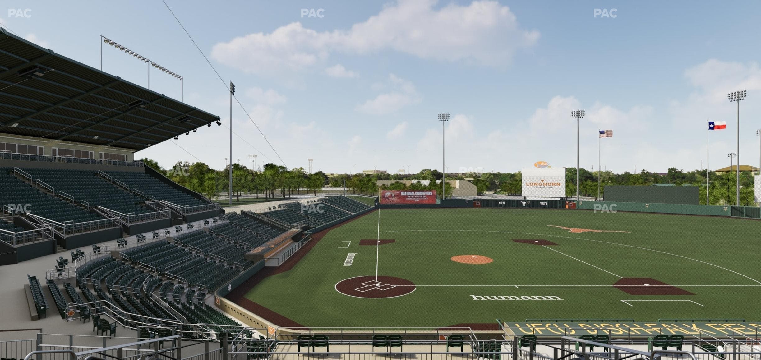 UFCU Disch-Falk Field - Section 103 Seat View