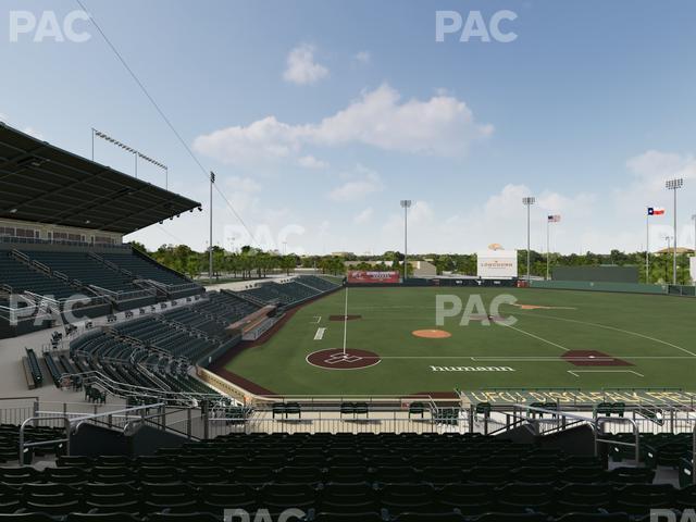 UFCU Disch-Falk Field - Section 103 Seat View