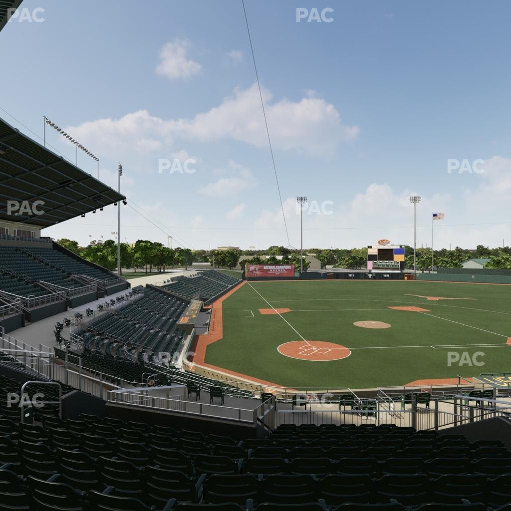UFCU Disch-Falk Field - Section 104 Seat View