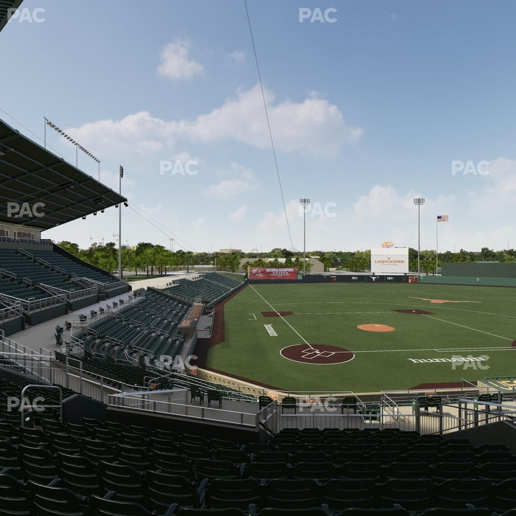 UFCU Disch-Falk Field - Section 104 Seat View