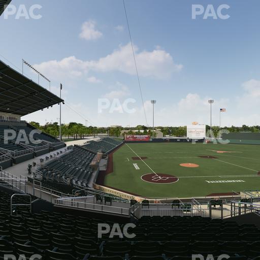 UFCU Disch-Falk Field - Section 104 Seat View
