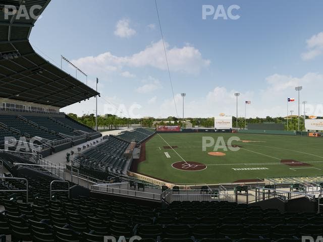 UFCU Disch-Falk Field - Section 104 Seat View