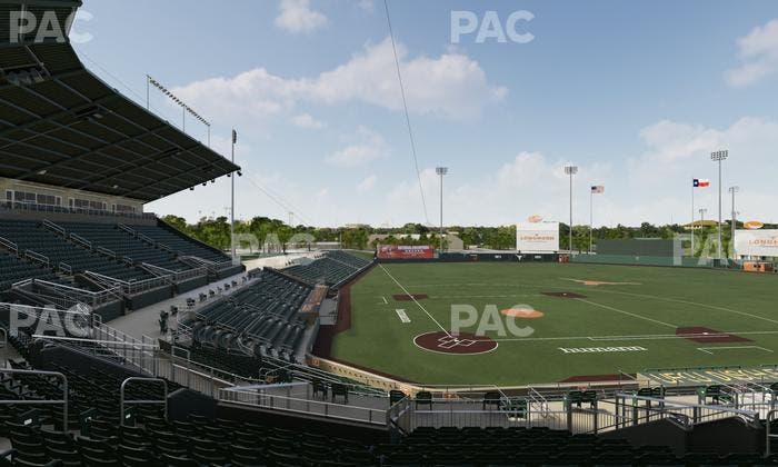 UFCU Disch-Falk Field - Section 104 Seat View