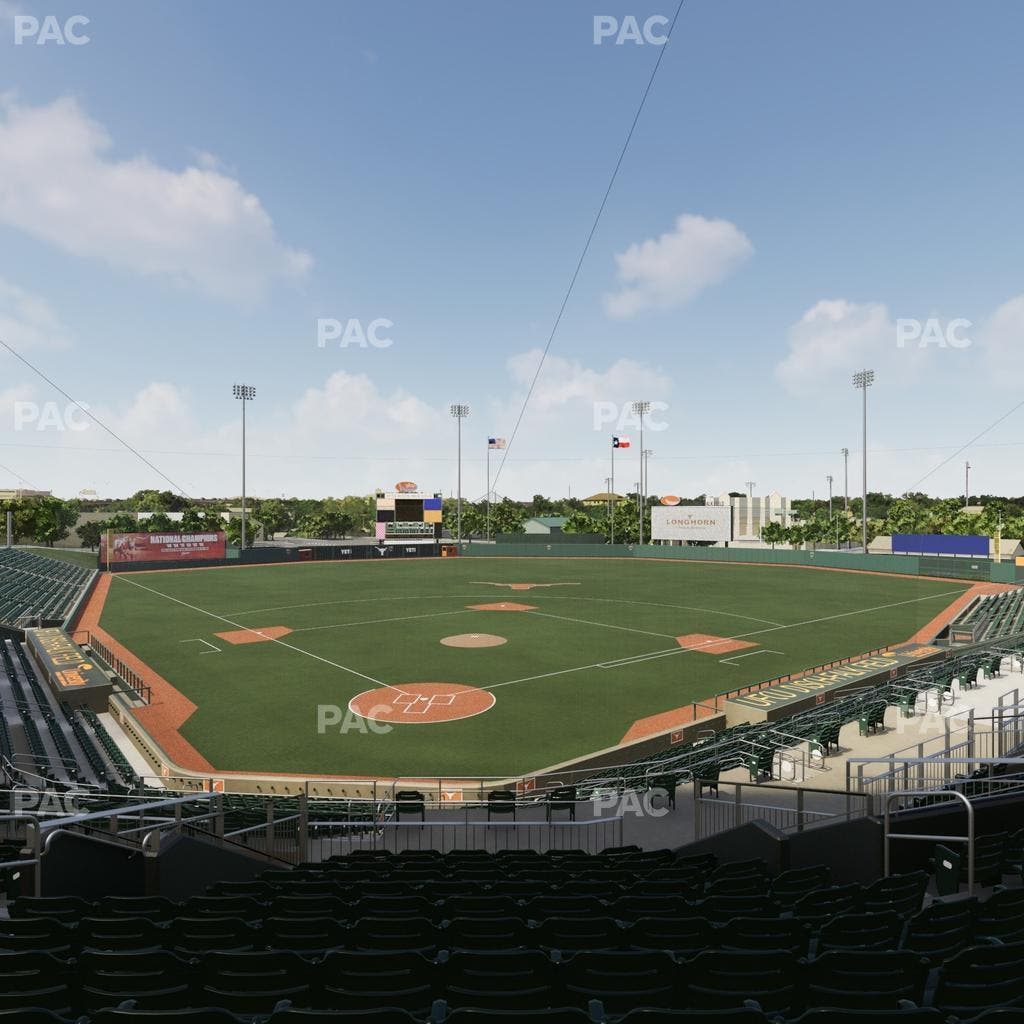 UFCU Disch-Falk Field - Section 105 Seat View