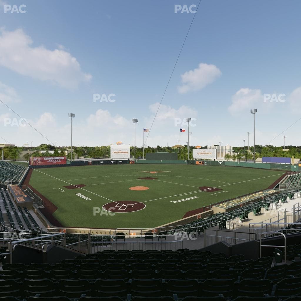 UFCU Disch-Falk Field - Section 105 Seat View