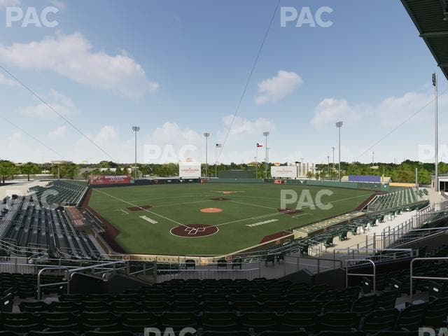 UFCU Disch-Falk Field - Section 105 Seat View