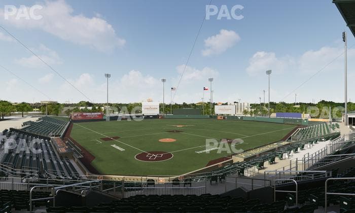 UFCU Disch-Falk Field - Section 105 Seat View