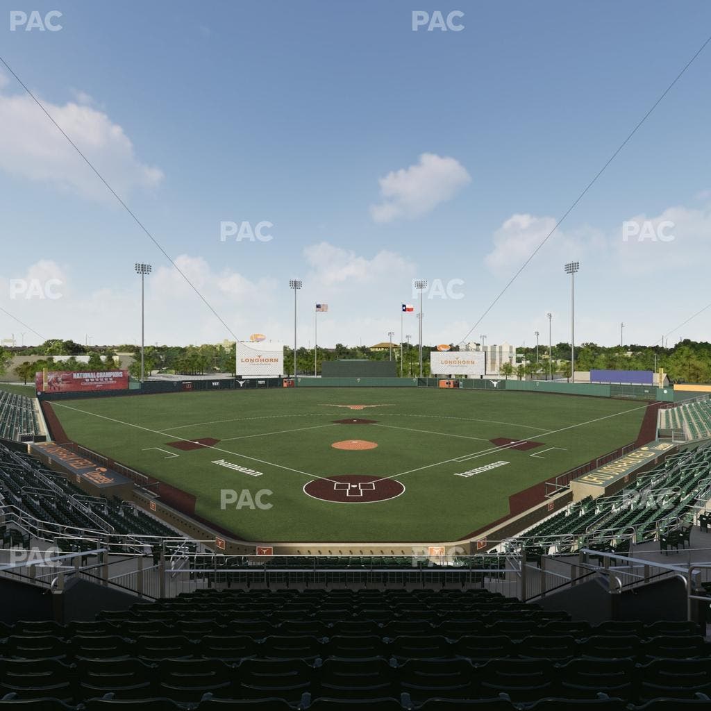 UFCU Disch-Falk Field - Section 106 Seat View