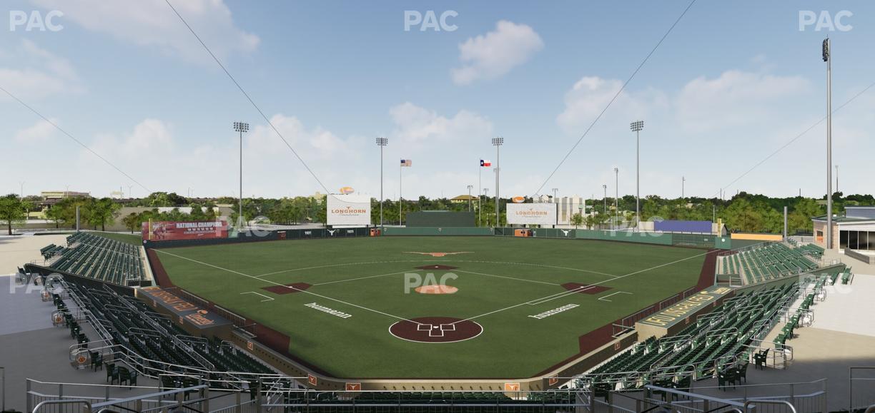 UFCU Disch-Falk Field - Section 106 Seat View