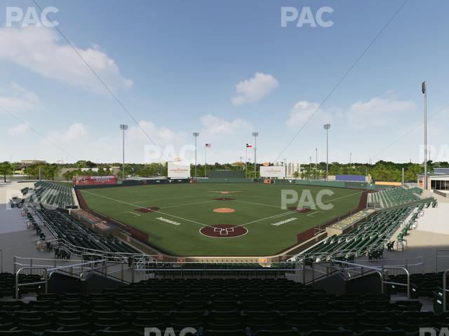 UFCU Disch-Falk Field - Section 106 Seat View