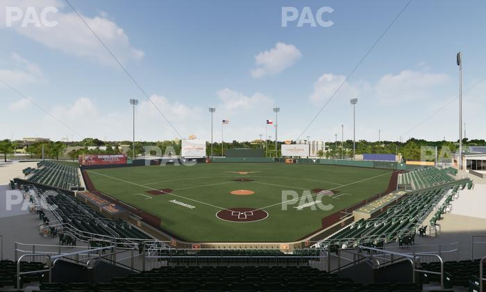 UFCU Disch-Falk Field - Section 106 Seat View
