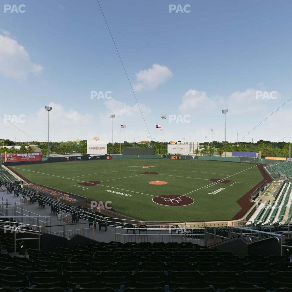 UFCU Disch-Falk Field - Section 107 Seat View