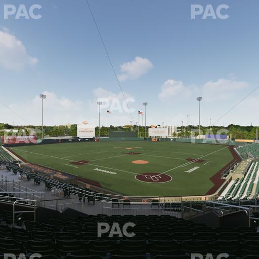 UFCU Disch-Falk Field - Section 107 Seat View