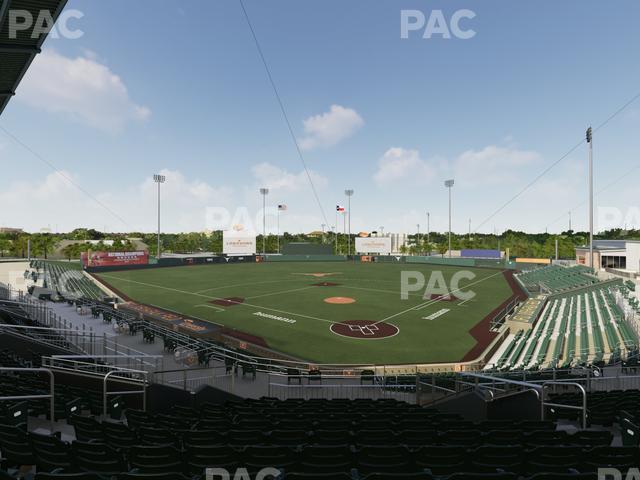 UFCU Disch-Falk Field - Section 107 Seat View